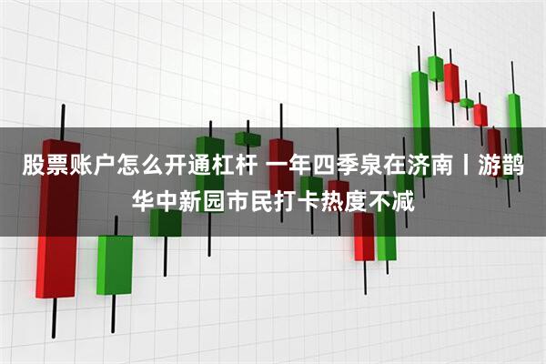 股票账户怎么开通杠杆 一年四季泉在济南丨游鹊华中新园市民打卡热度不减